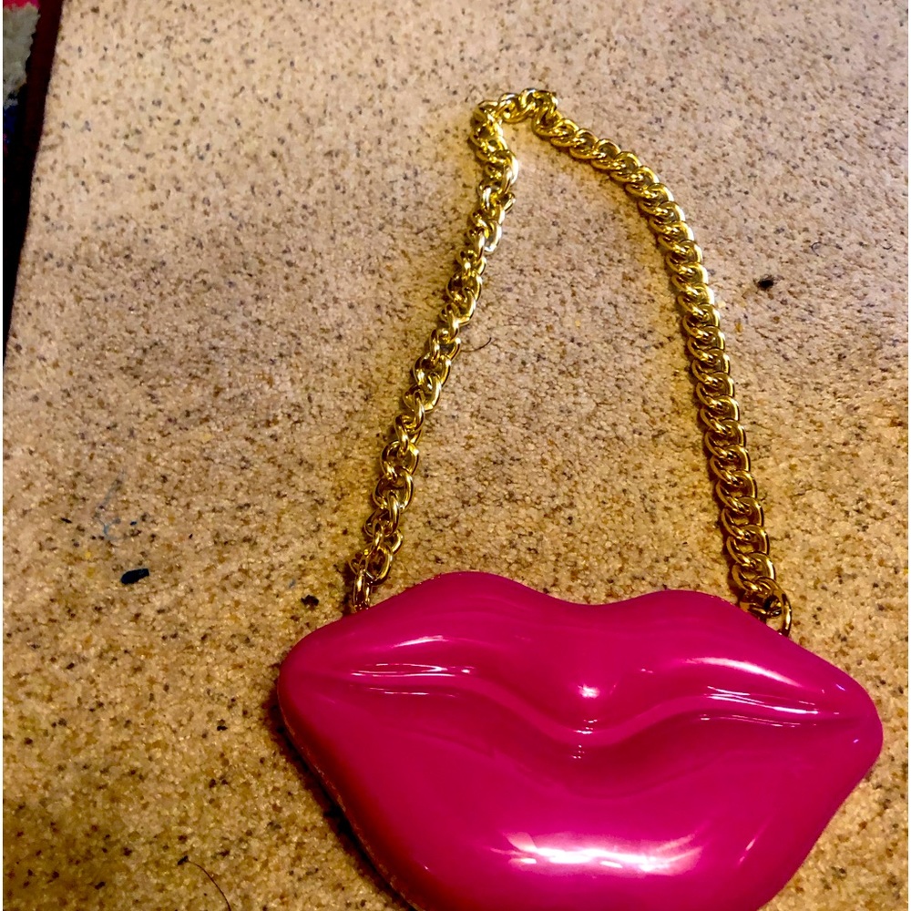 S£XY PINK LIPS Clutch